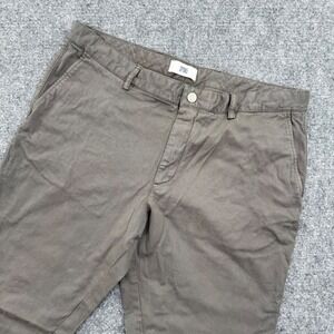 SPOKE Men's Chino Pants Waist 36 Regular Fit‎ Cotton Blend Brown